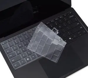 Clear Ultra Thin Keyboard Cover for 2023-2019 Microsoft Surface Laptop 6, 5, 4, 3, 13" & 15" Touchscreen Keyboard Protector Skin (Not Fit 2024-2025 Surface Laptop 7 13.8 & 15") Clear Ultra Thin Keyboard Cover for 2023-2019 Microsoft Surface Laptop 6, 5, 4, 3, 13" & 15" Touchscreen Keyboard Protector Skin (Not Fit 2024-2025 Surface Laptop 7 13.8 & 15")