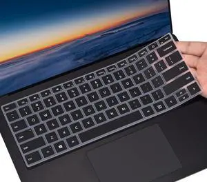 Keyboard Cover for 2023-2019 Microsoft Surface Laptop 6/5/4/3 & Surface Book 3 13.5" & 15" Keyboard Protector Accessories(Not Fit Surface Laptop 7 2024 2025), Black Keyboard Cover for 2023-2019 Microsoft Surface Laptop 6/5/4/3 & Surface Book 3 13.5" & 15" Keyboard Protector Accessories(Not Fit Surface Laptop 7 2024 2025), Black