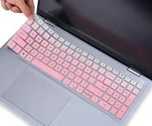 Keyboard Cover Skin for 2025 Dell 16 Plus Laptop DB16250, Dell 16 Plus 2-in-1 Laptops DB16255 DB06250, Dell Inspiron 16 5640 5645, Dell 16 Laptop DC16250 DC16251 Keyboard Protector Skin, Ombre Pink Keyboard Cover Skin for 2025 Dell 16 Plus Laptop DB16250, Dell 16 Plus 2-in-1 Laptops DB16255 DB06250, Dell Inspiron 16 5640 5645, Dell 16 Laptop DC16250 DC16251 Keyboard Protector Skin, Ombre Pink