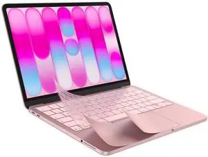Palm Rest Protector Skin Cover Set for MacBook Neo 13 inch 2026 with A18 Pro Chip A3404, MacBook Neo Accessories, Scratch-Resistant Trackpad Protector Film & Keyboard Cover, Blush Palm Rest Protector Skin Cover Set for MacBook Neo 13 inch 2026 with A18 Pro Chip A3404, MacBook Neo Accessories, Scratch-Resistant Trackpad Protector Film & Keyboard Cover, Blush