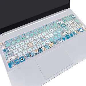 Silicone Keyboard Cover for 15.6 HP Laptop 15-fc 15-fd 15t-fd 15z-fc/HP Pavilion 15-eg 15t-eg 15-eh 15-er, 17z-ca 17-cn 17-cp 17z-cp Model Series,Peony Silicone Keyboard Cover for 15.6 HP Laptop 15-fc 15-fd 15t-fd 15z-fc/HP Pavilion 15-eg 15t-eg 15-eh 15-er, 17z-ca 17-cn 17-cp 17z-cp Model Series,Peony