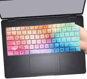 Keyboard Cover for 2026 2025 Dell Pro 14 PC14250/14255,Pro 14Plus PB14250/14255,Pro 14Max MC14250/14255 14 inch Laptop (NOT FIT Dell Pro 14 PA14250) US Protective Keyboard Skin-Colorful Keyboard Cover for 2026 2025 Dell Pro 14 PC14250/14255,Pro 14Plus PB14250/14255,Pro 14Max MC14250/14255 14 inch Laptop (NOT FIT Dell Pro 14 PA14250) US Protective Keyboard Skin-Colorful