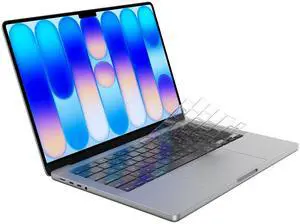 Ultra Thin Keyboard Cover for 2025-2021 M5/M4/M3/M2/M1 Pro/Max MacBook Pro 14/16, M5-M2 MacBook Air 13/15, MacBook Neo, Premium TPU Keyboard Protector - Clear Ultra Thin Keyboard Cover for 2025-2021 M5/M4/M3/M2/M1 Pro/Max MacBook Pro 14/16, M5-M2 MacBook Air 13/15, MacBook Neo, Premium TPU Keyboard Protector - Clear
