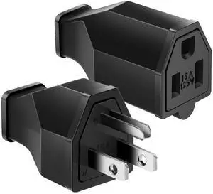 Extension Cord Repair Replacement Ends,Male and Female Electrical Plug EndsMale Plug End Eeplacement 3 Prong,125V 15A 2Pole 3Wire Connector Straight Blade Plug (Male&Female,1 Set) Extension Cord Repair Replacement Ends,Male and Female Electrical Plug EndsMale Plug End Eeplacement 3 Prong,125V 15A 2Pole 3Wire Connector Straight Blade Plug (Male&Female,1 Set)