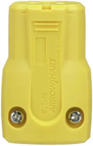 AH5969Y 15-Amp 125-Volt Heavy Duty Grade Quick Grip Connector, Yellow AH5969Y 15-Amp 125-Volt Heavy Duty Grade Quick Grip Connector, Yellow