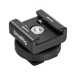 Cold Shoe Mount Adapter for Wireless Microphone, for DJI Mic / Mic 2, for RODE Wireless Go II, for Saramonic BLink 900 B, for Hollyland C1, with 1/4"-20 Threaded Hole, Anti Drop Design - 4822 Cold Shoe Mount Adapter for Wireless Microphone, for DJI Mic / Mic 2, for RODE Wireless Go II, for Saramonic BLink 900 B, for Hollyland C1, with 1/4"-20 Threaded Hole, Anti Drop Design - 4822