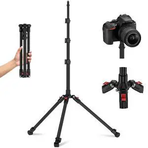 Extendable Light Stand Photography, 6.6ft/2m Light Tripod Stand for Travel, 13lb/6kg Heavy Duty Studio Lighting Stand for Continue Output Lighting, Flash, Strobe, Webcams, Camera, Softbox Extendable Light Stand Photography, 6.6ft/2m Light Tripod Stand for Travel, 13lb/6kg Heavy Duty Studio Lighting Stand for Continue Output Lighting, Flash, Strobe, Webcams, Camera, Softbox