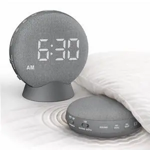 Extra Loud Alarm Clock Vibrating Bed Shaker for Heavy Sleepers Extra Loud Alarm Clock Vibrating Bed Shaker for Heavy Sleepers