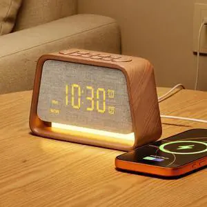 Alarm Clock with White Noise Machine Night Light for Bedroom Alarm Clock with White Noise Machine Night Light for Bedroom