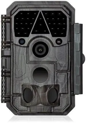 P60 Pro Trail Camera, 2K 48MP, Clear 100ft Night Vision Motion Activated, Hunting Game Camera with Fast 0.1s Trigger Speed, IP66 Waterproof P60 Pro Trail Camera, 2K 48MP, Clear 100ft Night Vision Motion Activated, Hunting Game Camera with Fast 0.1s Trigger Speed, IP66 Waterproof