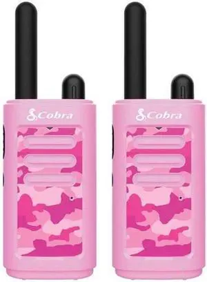 HE150 P - Kid Friendly Walkie Talkies - 16-Mile Range, 2 Channels Two-Way Radio Set, Pink, (2-Pack) HE150 P - Kid Friendly Walkie Talkies - 16-Mile Range, 2 Channels Two-Way Radio Set, Pink, (2-Pack)