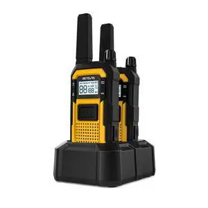 RB48 FRS Walkie Talkies Long Range, Rugged & IP67 Waterproof & Floating, Mil-Standards 810H Two Way Radio, Heavy-Duty, NOAA, Rechargeable, 20hr Battery, Emergency Radio(2 Pack) RB48 FRS Walkie Talkies Long Range, Rugged & IP67 Waterproof & Floating, Mil-Standards 810H Two Way Radio, Heavy-Duty, NOAA, Rechargeable, 20hr Battery, Emergency Radio(2 Pack)