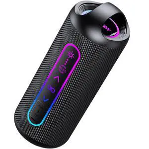 Portable Bluetooth Speaker, 20W Powerful Sound with EQ Modes, IPX6 Waterproof, 20H Playtime, Bluetooth 5.4, TWS, LED Lights, Portable Wireless Speakers for Home Party Camping Beach Outdoor Portable Bluetooth Speaker, 20W Powerful Sound with EQ Modes, IPX6 Waterproof, 20H Playtime, Bluetooth 5.4, TWS, LED Lights, Portable Wireless Speakers for Home Party Camping Beach Outdoor