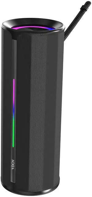 Portable Bluetooth Speaker with RGB Lights, TWS Stereo Sound, Bluetooth 5.3 Wireless Speaker, IPX7 Waterproof, 20H Playtime, AUX, TF Card, Loud Sound for Party, Outdoor, Home, Camping, Travel Portable Bluetooth Speaker with RGB Lights, TWS Stereo Sound, Bluetooth 5.3 Wireless Speaker, IPX7 Waterproof, 20H Playtime, AUX, TF Card, Loud Sound for Party, Outdoor, Home, Camping, Travel