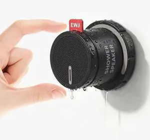 Shower Speaker, Magnetic Portable Bluetooth Speaker with Phone Stand,Metal Portable Wireless Mini Speakers Waterproof with Rotary Control,for Bathroom Gym Home, Birthday Gifts (Black) Shower Speaker, Magnetic Portable Bluetooth Speaker with Phone Stand,Metal Portable Wireless Mini Speakers Waterproof with Rotary Control,for Bathroom Gym Home, Birthday Gifts (Black)