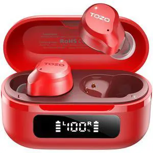 NC9 Hybrid Active Noise Cancelling Wireless Earbuds, 60H, LED Display NC9 Hybrid Active Noise Cancelling Wireless Earbuds, 60H, LED Display