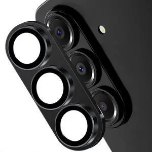 Camera Lens Protector for Samsung Galaxy S26 Plus/S26, Military Grade Shatterproof Protection, Aluminum Alloy Material, Case Friendly, 9H Screen Protector Tempered Glass Accessories,Black Camera Lens Protector for Samsung Galaxy S26 Plus/S26, Military Grade Shatterproof Protection, Aluminum Alloy Material, Case Friendly, 9H Screen Protector Tempered Glass Accessories,Black