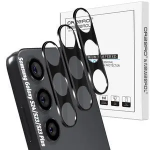 Camera Lens Protector Compatible for Samsung Galaxy S24/S23/S23 Plus Protector de Cámera Tempered Glass 9H Precise Camera Cutouts Anti-Scratch Does Not Affect Night Shots and Flash Camera Lens Protector Compatible for Samsung Galaxy S24/S23/S23 Plus Protector de Cámera Tempered Glass 9H Precise Camera Cutouts Anti-Scratch Does Not Affect Night Shots and Flash