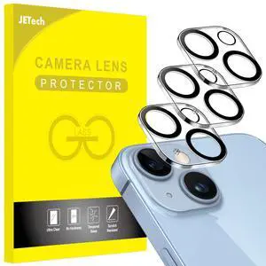 Camera Lens Protector for iPhone 14 6.1-Inch and iPhone 14 Plus 6.7-Inch, 9H Tempered Glass, Anti-Scratch, Case Friendly, Does Not Affect Night Shots, HD Clear, 3-Pack Camera Lens Protector for iPhone 14 6.1-Inch and iPhone 14 Plus 6.7-Inch, 9H Tempered Glass, Anti-Scratch, Case Friendly, Does Not Affect Night Shots, HD Clear, 3-Pack