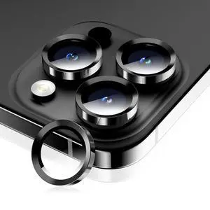 Camera Lens Protector for iPhone 16 Pro Max/16 Pro- Black Camera Lens Protector for iPhone 16 Pro Max/16 Pro- Black