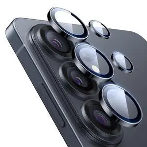 for Samsung Galaxy S23 Ultra Camera Lens Protector, Individual Lens Protectors, Ultra-Thin Tempered Glass with Aluminum Edging, Case Friendly, 1 Set, Black for Samsung Galaxy S23 Ultra Camera Lens Protector, Individual Lens Protectors, Ultra-Thin Tempered Glass with Aluminum Edging, Case Friendly, 1 Set, Black