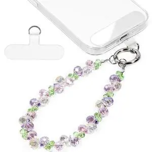 Phone Wrist Strap, Beaded Phone Charm, Cellphone Chain Wristlet Phone Wrist Strap, Beaded Phone Charm, Cellphone Chain Wristlet
