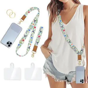 Cell Phone Lanyard Crossbody Wrist Strap Adjustable for Women Bird Cell Phone Lanyard Crossbody Wrist Strap Adjustable for Women Bird