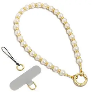 Phone Charm, Handmade Beaded Phone Wrist Strap with Tether Tab Phone Charm, Handmade Beaded Phone Wrist Strap with Tether Tab