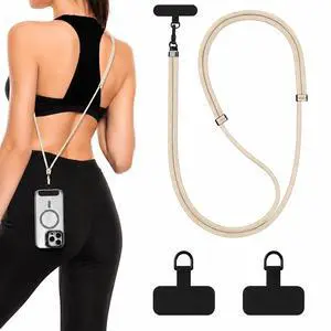 Luxury Phone Strap Crossbody And 2 Ultra-Durable Phone Tabs Adjustable, Anti Phone Theft For All phones Festival Luxury Phone Strap Crossbody And 2 Ultra-Durable Phone Tabs Adjustable, Anti Phone Theft For All phones Festival