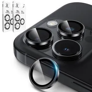 for iPhone 16/15 Pro & Pro Max, AR-Coated Camera Lens Protector for iPhone 16/15 Pro & Pro Max, AR-Coated Camera Lens Protector