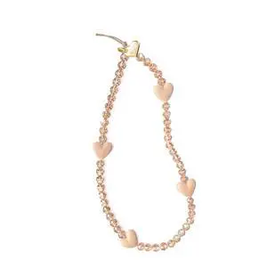 Phone Charm Wrist Strap - Cute Beaded Cellphone Wristlet - Lanyard Accessory for Women - Fits all Phone Cases including iPhone 15 Pro Max / 14 Pro Max / 13 Pro Max / 12 (Nude Heart) Phone Charm Wrist Strap - Cute Beaded Cellphone Wristlet - Lanyard Accessory for Women - Fits all Phone Cases including iPhone 15 Pro Max / 14 Pro Max / 13 Pro Max / 12 (Nude Heart)