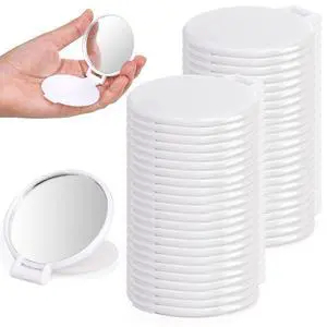 50 Pieces Compact Mirror Bulk, Round Makeup Mirror for Purse, Mini Folding Mirror for Women Girls Travel Daily Use 50 Pieces Compact Mirror Bulk, Round Makeup Mirror for Purse, Mini Folding Mirror for Women Girls Travel Daily Use