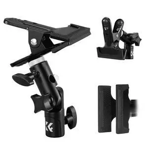 Photography Reflector Holder, 5/8" Heavy Duty Metal Clamp Photography Reflector Holder, 5/8" Heavy Duty Metal Clamp