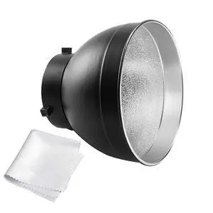 AD-R6 169mm Approx 7" Standard Bowens Mount Reflector for Godox AD600B AD600BM AD600Pro AD600Pro II MS200 MS300 Aputure Amaran 100D 100X 200D 200X AD-R6 169mm Approx 7" Standard Bowens Mount Reflector for Godox AD600B AD600BM AD600Pro AD600Pro II MS200 MS300 Aputure Amaran 100D 100X 200D 200X