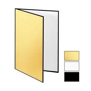 17 x 12 in /43 x 30 cm Light Reflector Photography Cardboard, 3-in-1 17 x 12 in /43 x 30 cm Light Reflector Photography Cardboard, 3-in-1