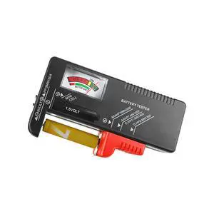 Battery Tester Checker, Universal Small Battery Tester for AAA AA C D 9V 1.5V, Button Cell Batteries Checker - Small Volt Checker for All Batteries - 1 Pack Battery Tester Checker, Universal Small Battery Tester for AAA AA C D 9V 1.5V, Button Cell Batteries Checker - Small Volt Checker for All Batteries - 1 Pack
