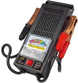 Battery Load Tester 12 Volt at 100 Amps / 6 Volt at 50 Amps Battery Tester - Test Battery Load for 12V or 6V Batteries - Battery Health Checker, Check Starter Motor Draw - 026-0020 Battery Load Tester 12 Volt at 100 Amps / 6 Volt at 50 Amps Battery Tester - Test Battery Load for 12V or 6V Batteries - Battery Health Checker, Check Starter Motor Draw - 026-0020