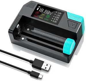 Magnetic Battery Tester for AA AAA C D 9V, Buttons, Ni-MH, Alk, Li-ion Magnetic Battery Tester for AA AAA C D 9V, Buttons, Ni-MH, Alk, Li-ion