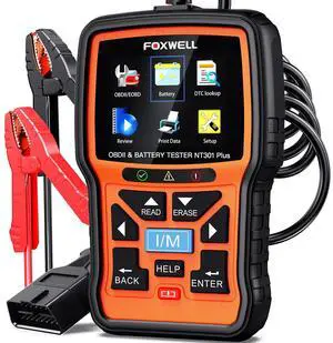NT301 Plus 2-in-1 OBD2 Scanner & 12V Car Battery Tester NT301 Plus 2-in-1 OBD2 Scanner & 12V Car Battery Tester