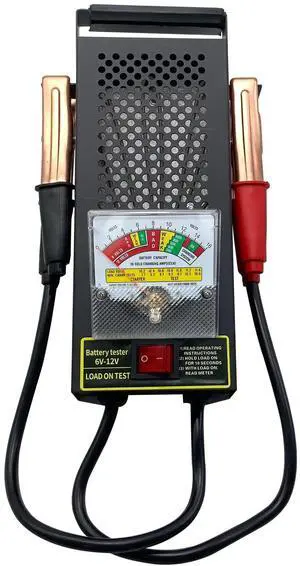 Battery Load Tester, Car Battery Load Tester 6V 12V Battery Alternator Tester with Voltmeter and Alligator Clips for All Batteries Car, RVs, Motorcycles, ATV, Boats Battery Load Tester, Car Battery Load Tester 6V 12V Battery Alternator Tester with Voltmeter and Alligator Clips for All Batteries Car, RVs, Motorcycles, ATV, Boats