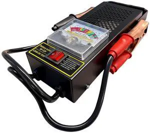 Car Battery Load Tester, 6V 50AMP/12V 100AMP Alternator Voltage Tester with Alligator Clips, Automotive Battery Health Checker Diagnostic Tool for Cars/RVs/Motorcycles/ATVs/Boats (Black) Car Battery Load Tester, 6V 50AMP/12V 100AMP Alternator Voltage Tester with Alligator Clips, Automotive Battery Health Checker Diagnostic Tool for Cars/RVs/Motorcycles/ATVs/Boats (Black)