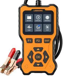 Car Battery Tester 12V 24V Load Tester,100-2000CCA Automotive Alternator Tester Battery Analyzer Digital Charg System Scan Tool Crank System Tester for Truck Marine Motorcycle SUV Boat. Car Battery Tester 12V 24V Load Tester,100-2000CCA Automotive Alternator Tester Battery Analyzer Digital Charg System Scan Tool Crank System Tester for Truck Marine Motorcycle SUV Boat.