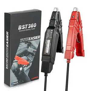 2026 Upgraded BST360 6V 12V Car Battery Tester, Bluetooth Battery Load Tester Charging Cranking System Analyzer for Android/iPhone/Launch X431, 100-2000 CCA Alternator Tester Voltmeter 2026 Upgraded BST360 6V 12V Car Battery Tester, Bluetooth Battery Load Tester Charging Cranking System Analyzer for Android/iPhone/Launch X431, 100-2000 CCA Alternator Tester Voltmeter