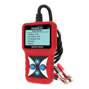 12V Car Battery Tester, Load Tester Automotive 100-2000 CCA Alternator Analyzer Digital Battery Vehicle Charging & Cranking System Testing Tool for Cars Trucks Motorcycles Boats ATVs RVs 12V Car Battery Tester, Load Tester Automotive 100-2000 CCA Alternator Analyzer Digital Battery Vehicle Charging & Cranking System Testing Tool for Cars Trucks Motorcycles Boats ATVs RVs