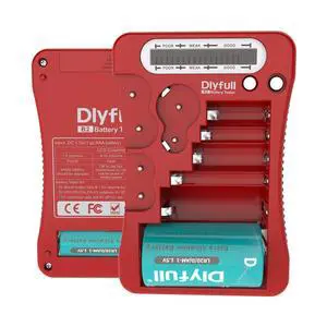 Battery Tester for AA AAA C D 9V 1.5V/3V Button, Batteries Checker Battery Tester for AA AAA C D 9V 1.5V/3V Button, Batteries Checker
