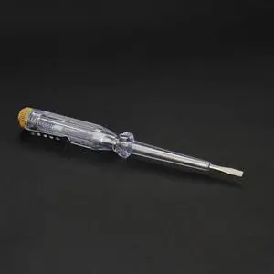 2Pcs Test Screwdriver Voltage Detector Pen, AC/DC 100-500V, Neon Tube Light Display, Circuit Tester with Slotted and Cross-Recess Tips 2Pcs Test Screwdriver Voltage Detector Pen, AC/DC 100-500V, Neon Tube Light Display, Circuit Tester with Slotted and Cross-Recess Tips