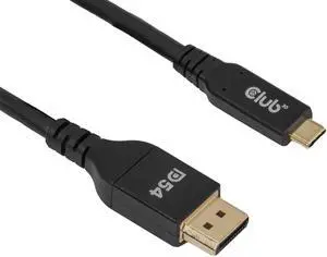 CAC-1563 USB Type C Cable to min DP 2.1 Bi-Directional VESA DP54 Certified Cable M/M 2m/6.56ft CAC-1563 USB Type C Cable to min DP 2.1 Bi-Directional VESA DP54 Certified Cable M/M 2m/6.56ft