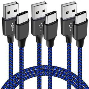 3 Pack 6ft USB C Cable Compatible with Kindle E-readers,Fire Tablets (All-new HD 10 9th 10th 11th Generation,HD 8,8 Plus 2020 2022 Release,7 Kids Edition 2019 2021).Type-C Charging Charger Cord 3 Pack 6ft USB C Cable Compatible with Kindle E-readers,Fire Tablets (All-new HD 10 9th 10th 11th Generation,HD 8,8 Plus 2020 2022 Release,7 Kids Edition 2019 2021).Type-C Charging Charger Cord