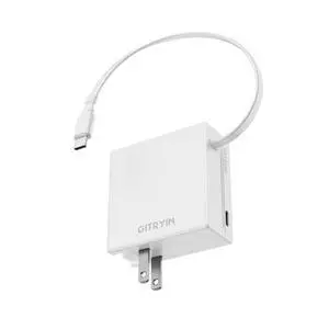 65W USB C Retractable Wall Charger with Built-in Type-C Cable, 2-in-1 Foldable Fast Charger Block, Travel Essentials Compatible for Laptop, MacBook Pro/Air, iPhone 17/16, iPad, Galaxy, Pixel 65W USB C Retractable Wall Charger with Built-in Type-C Cable, 2-in-1 Foldable Fast Charger Block, Travel Essentials Compatible for Laptop, MacBook Pro/Air, iPhone 17/16, iPad, Galaxy, Pixel