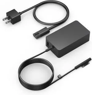 65W Surface Pro Laptop Charger for Microsoft Surface Pro 11,10, 9, 8, 7+, 7, 6, 5 Surface Laptop 5 Studio 4 Go 3 2, Surface Book 3 2 1, Surface Go Tablet, Support 36W, 44W 65W Surface Pro Laptop Charger for Microsoft Surface Pro 11,10, 9, 8, 7+, 7, 6, 5 Surface Laptop 5 Studio 4 Go 3 2, Surface Book 3 2 1, Surface Go Tablet, Support 36W, 44W